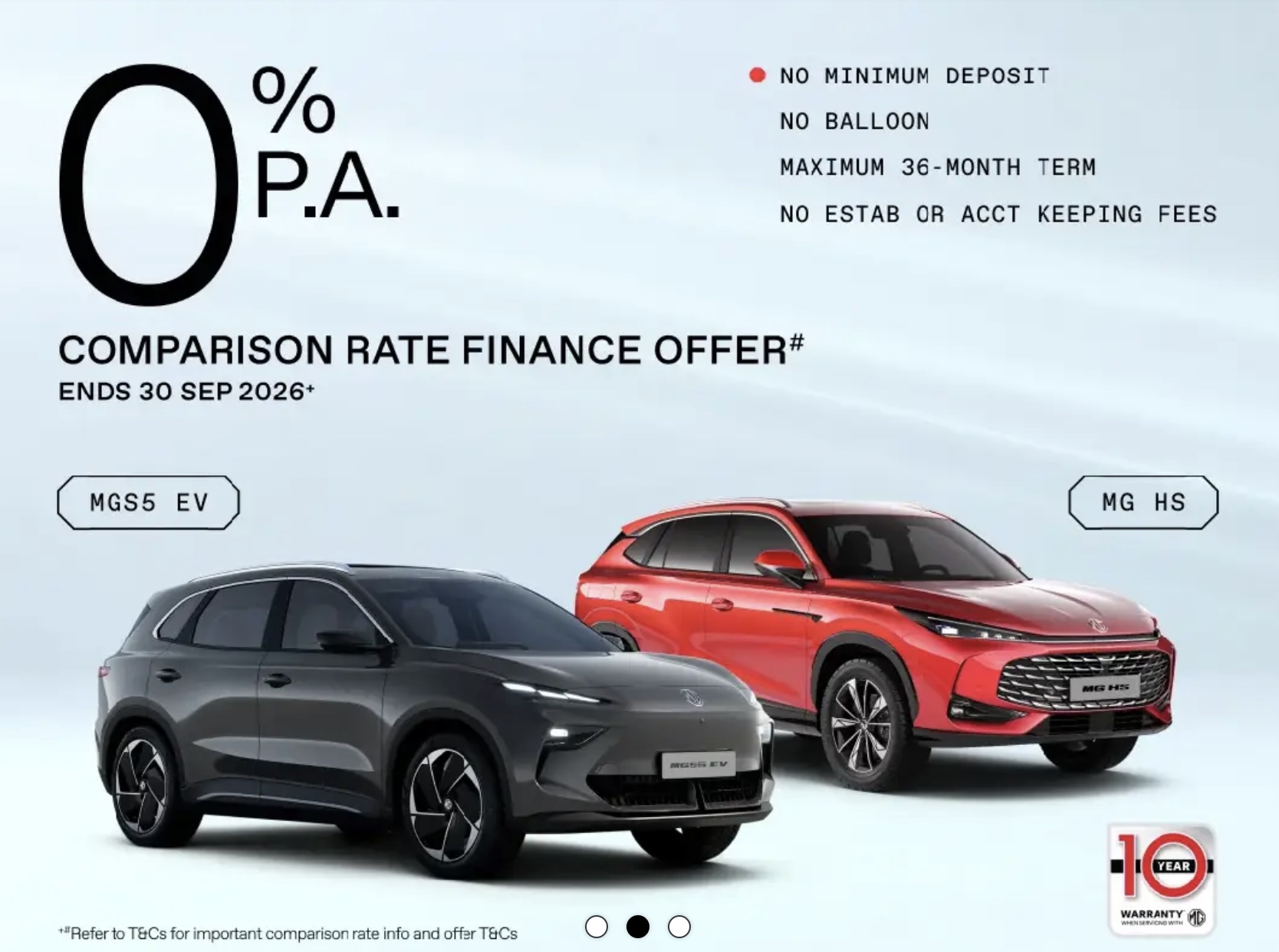 Werribee MG advertisement